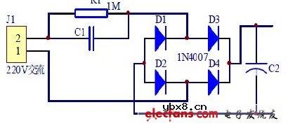 电容式降压电路