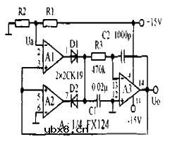 通用三角波发生器电路图