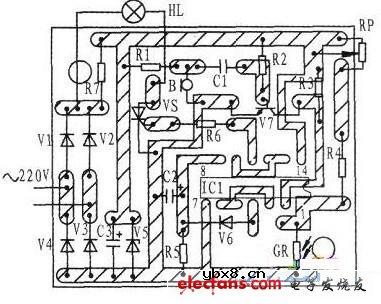 制作声光双控延迟节能灯