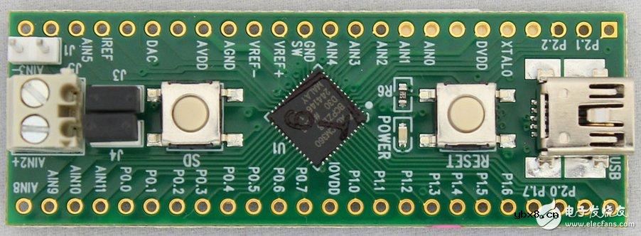 采用ARM Cortex-M3的USB热电偶温度测量系统电路图