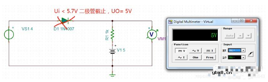 谈一谈二极管的限幅电路
