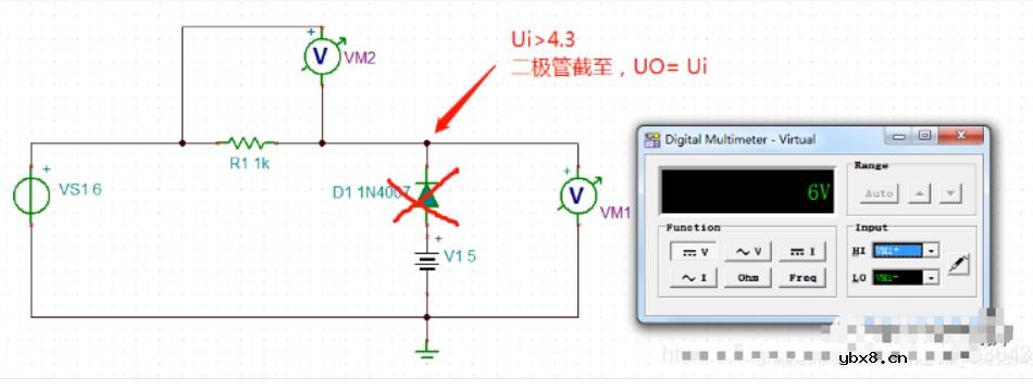 谈一谈二极管的限幅电路