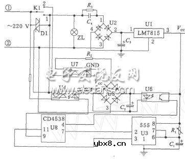 基于双向可控硅的延时可控关断电路