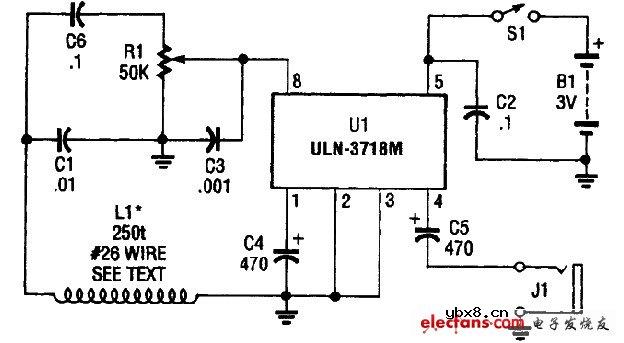 甚低频惠斯勒接收器电路