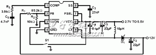 基于EL7516的高电流白光LED驱动器设计