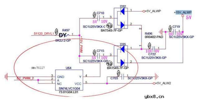 二极管升压电路分析