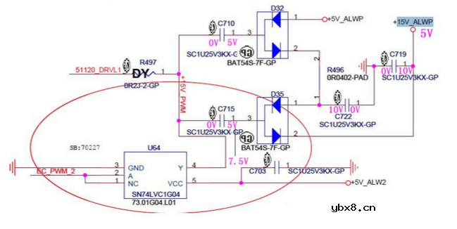 二极管升压电路分析