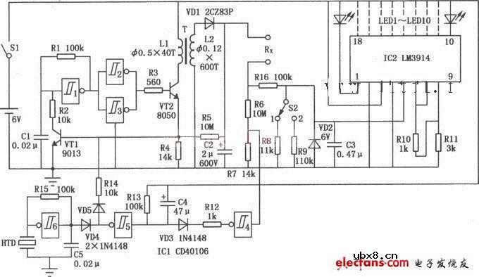 便携式兆欧表电路