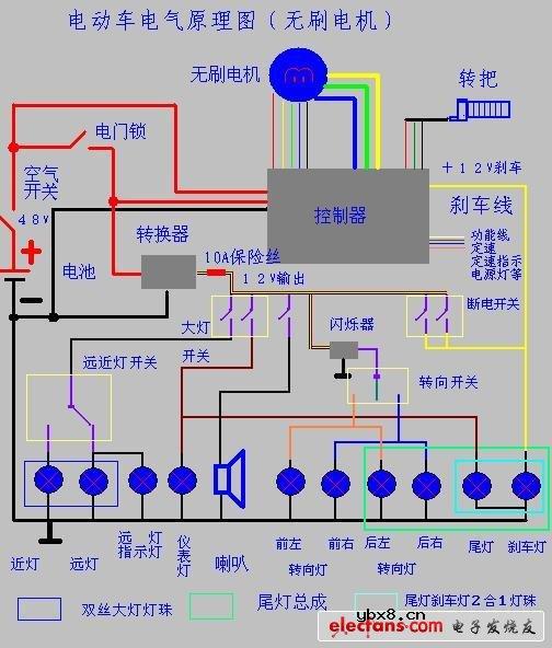 电动车电气原理图