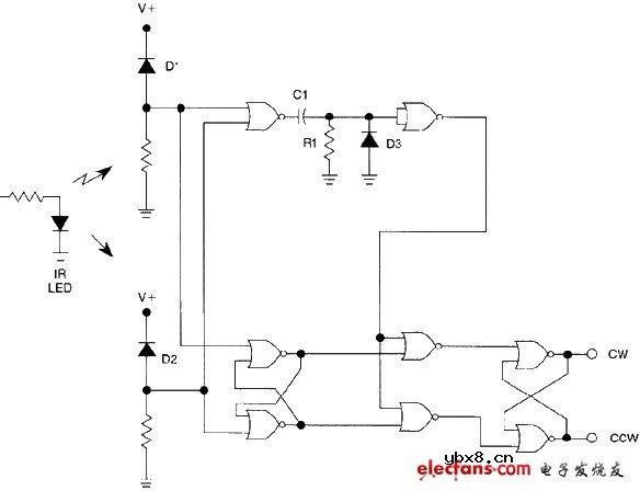 光方向识别器电路