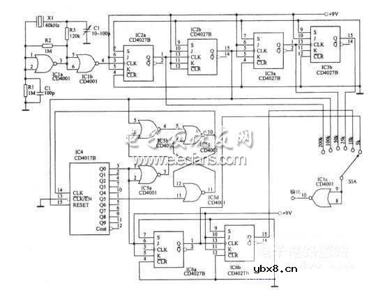 五频标频率标准发生器原理图