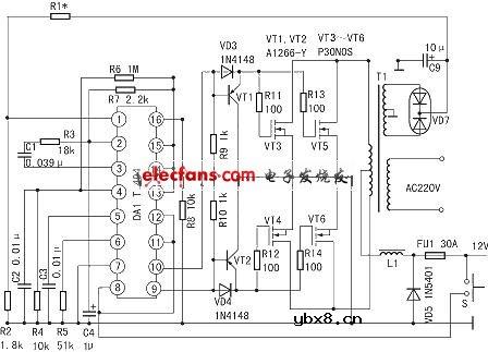 一种大功率稳压逆变器电路