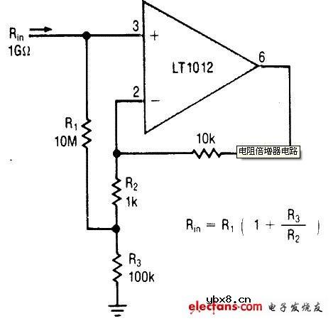 电阻倍增器电路