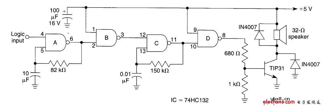 沃布尔振荡器电路