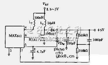 升压启动的变换器电路图