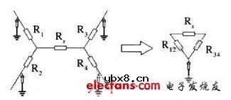 带隔绝技术测量电路