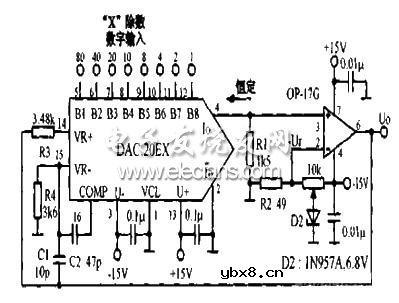 双曲线函数发生电路