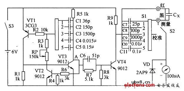 电容测量仪电路