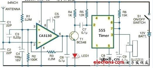 手机探测电路图