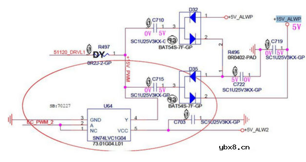 二极管升压电路分析