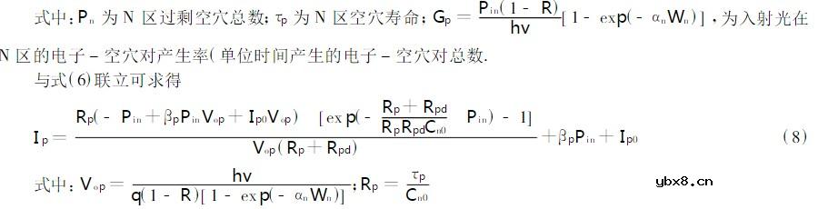 浅谈PIN雪崩光电二极管建模部分