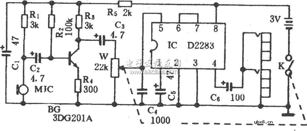 ZT-90型助听器原理图