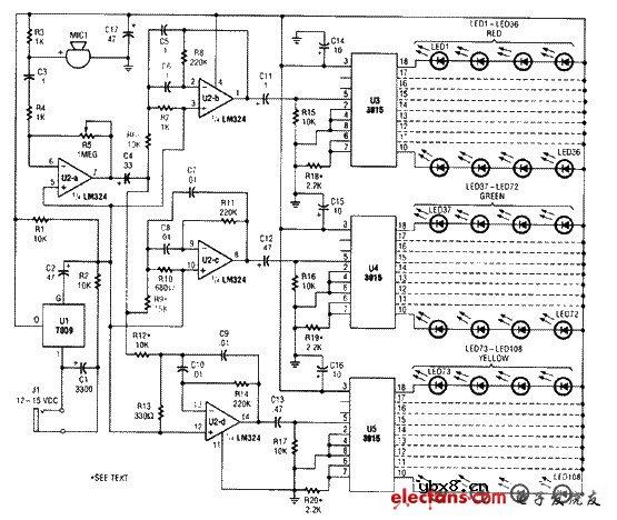 万花筒制作电路