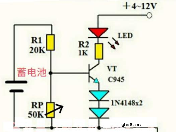 二极管正向压降设计的两款电路