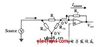 三端隔绝测量电路原理图