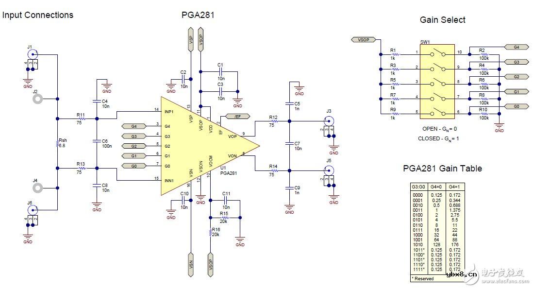 高侧电流感测参考设计电路图