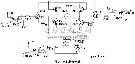 机器人的电机控制电路