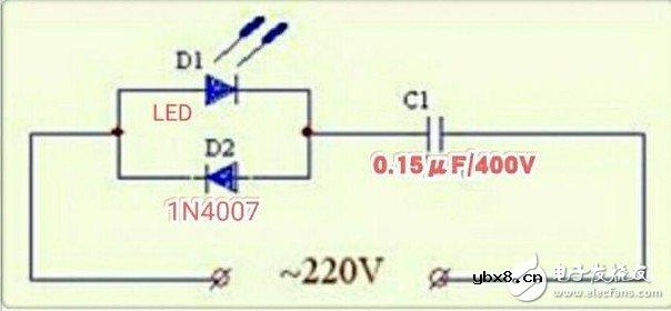 220v接发光二极管接法大全 发光二极管的连接注意事项