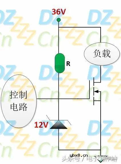 稳压二极管的典型应用电路