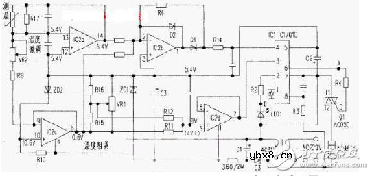 936型恒温电烙铁电子电路设计图