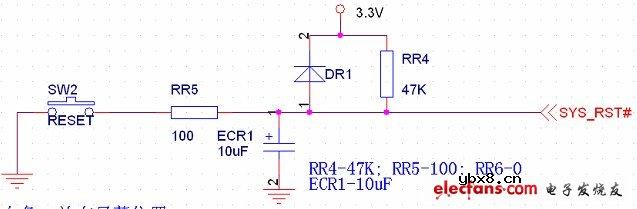 电源、时钟和复位电路图（Altera FPGA开发板）