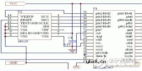 汽车驾驶胎压监测系统电路设计