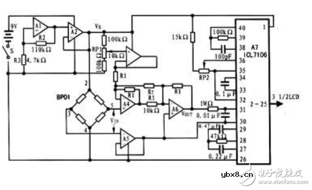 电路图天天读（11）：常见可穿戴血压计电路设计