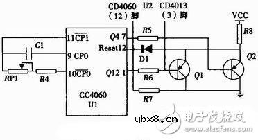 采用NE555定时器环境湿度测试仪系统电路设计