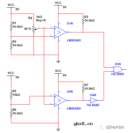Multisim仿真—液面位置检测及分离