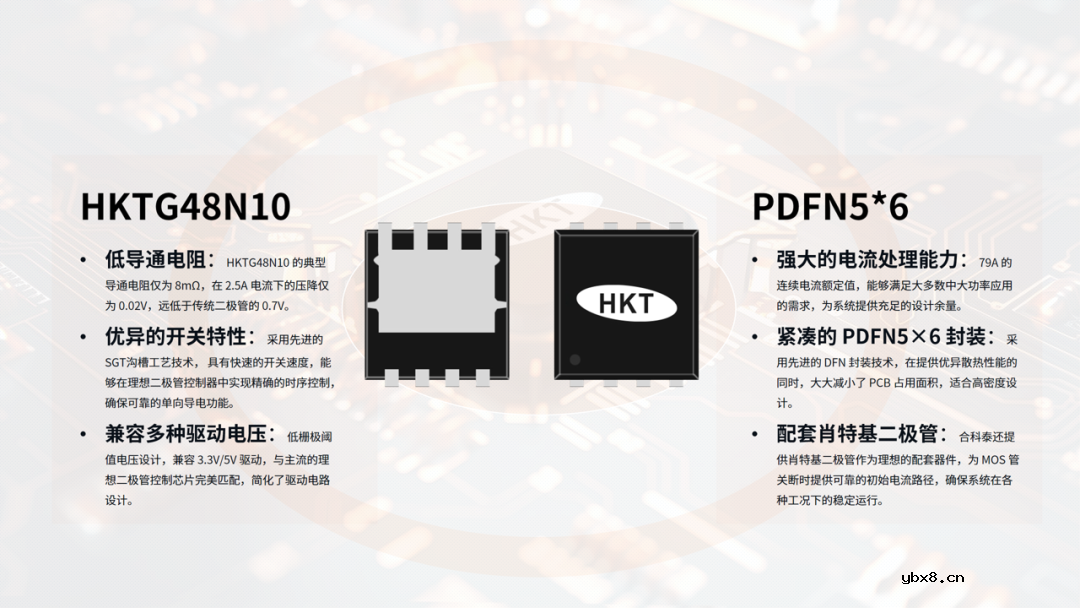 如何用合科泰MOS管做一个高性能理想二极管控制器？