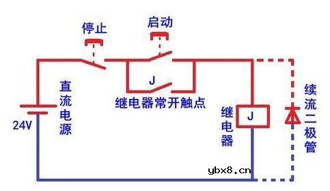 浅析继电器线圈并联二极管的作用