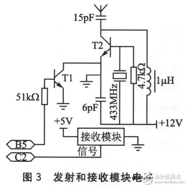 基于单片机的多机无线近距离通信系统电路设计