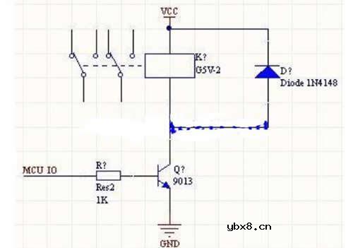 浅析继电器线圈并联二极管的作用