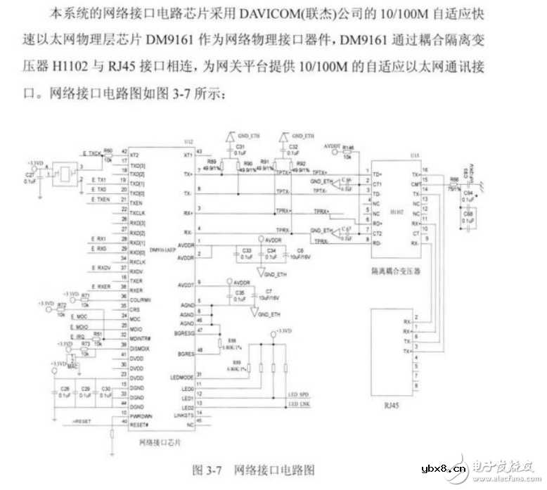 智能家居家庭网关平台接口电路设计