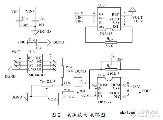 铂热电阻温度测量系统硬件电路 —电路图天天读（65）