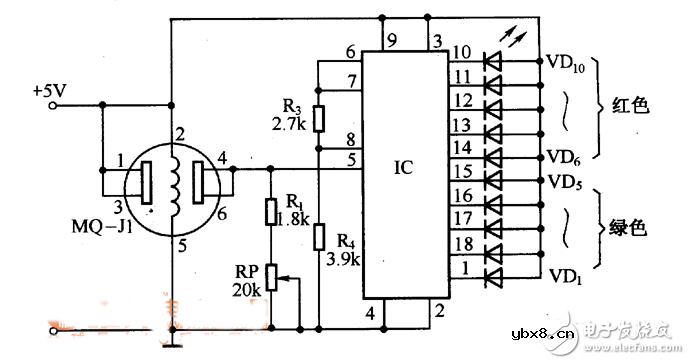 便携式酒精测试仪电路设计