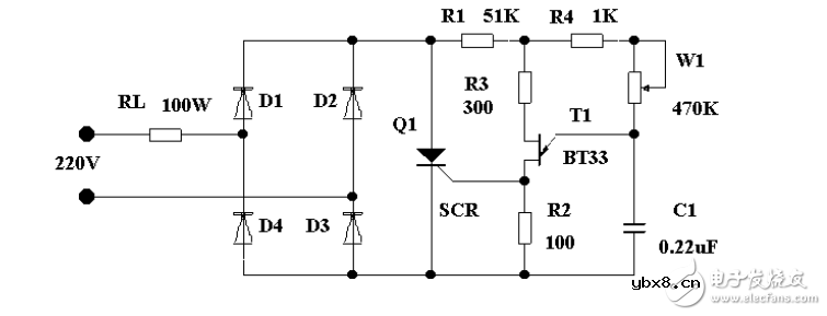 可控硅交流调压器模块电路设计