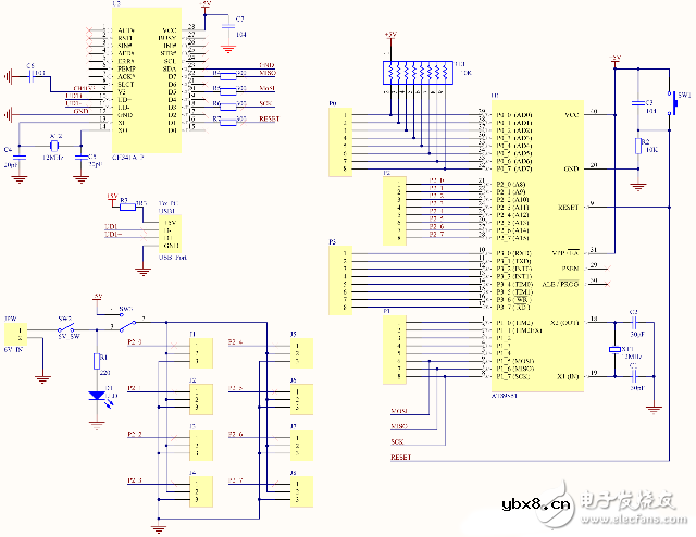 基于单片机的机器人系统电路设计