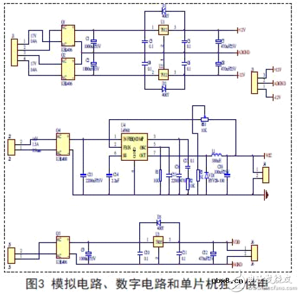 抗干扰定型机数据采集器系统电路设计 —电路图天天读（64）