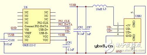 RFID读写器的PS/2接口电路设计